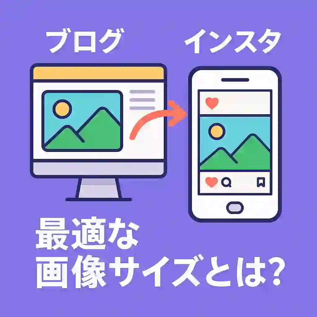 ブログ インスタ 最適なサイズ